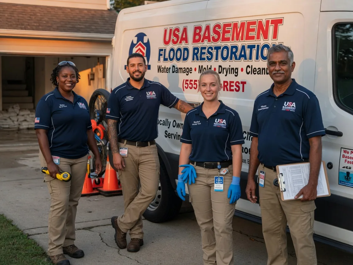 Basement Flood Cleanup company in Donie, TX